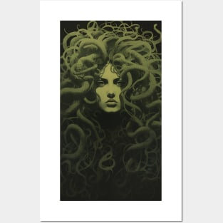 MEDUSA - DARK FANTASY ART STYLE Posters and Art